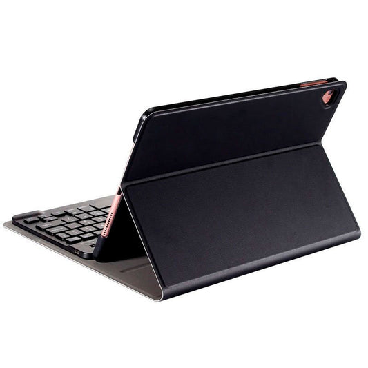 Étui Cool pour iPad (2019/2020/2021) 10,2 pouces en similicuir avec clavier Bluetooth (noir)