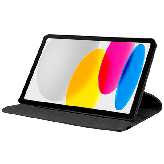 Étui Cool pour iPad (2022/2024) 10.9 (10e génération) / iPad 11 2025 (A16) en similicuir noir