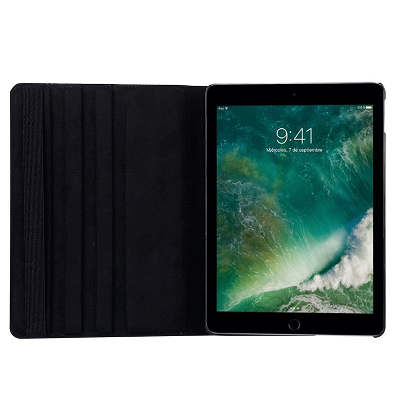 Étui rotatif en similicuir noir pour iPad Pro 10.5 / iPad Air 2019 10.5