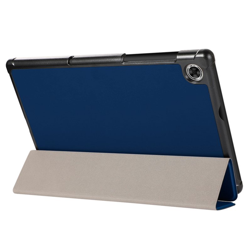 Étui cool pour Lenovo Tab M10 HD 2e génération (TB-X306) en similicuir lisse bleu 10,1 pouces
