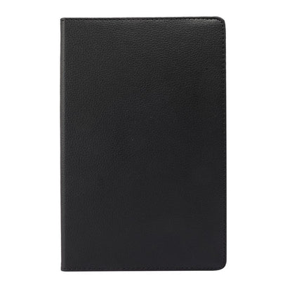 Étui en similicuir lisse noir pour tablette Lenovo Tab M10 Plus / FHD Plus 2e génération / Tab K10 10,3 pouces