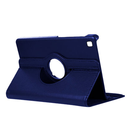 Étui cool pour Lenovo Tab M10 Plus Gen 3 en similicuir lisse bleu