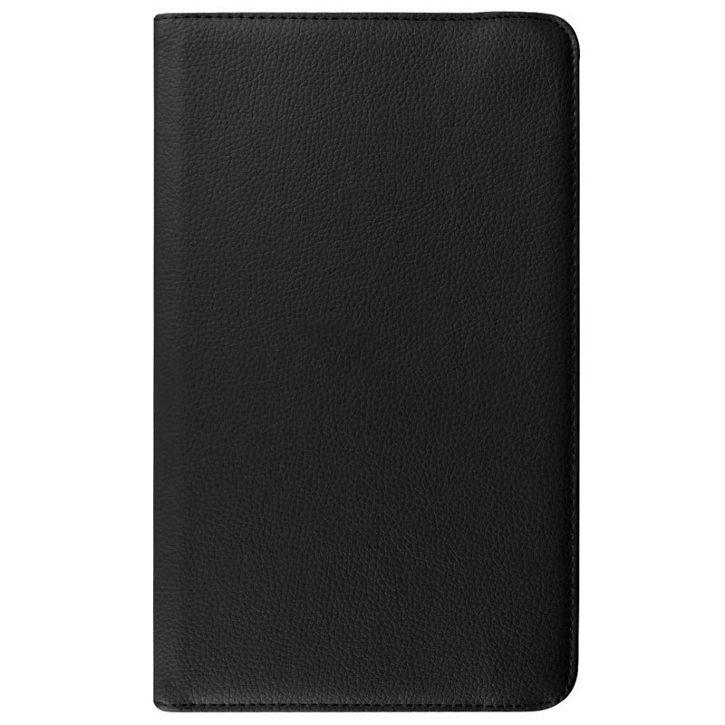 Étui tendance en similicuir noir lisse pour Lenovo Tab M10 Plus Gen 3