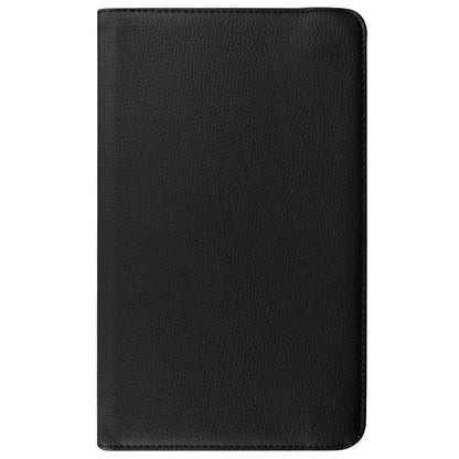 Étui tendance en similicuir noir lisse pour Lenovo Tab M10 Plus Gen 3