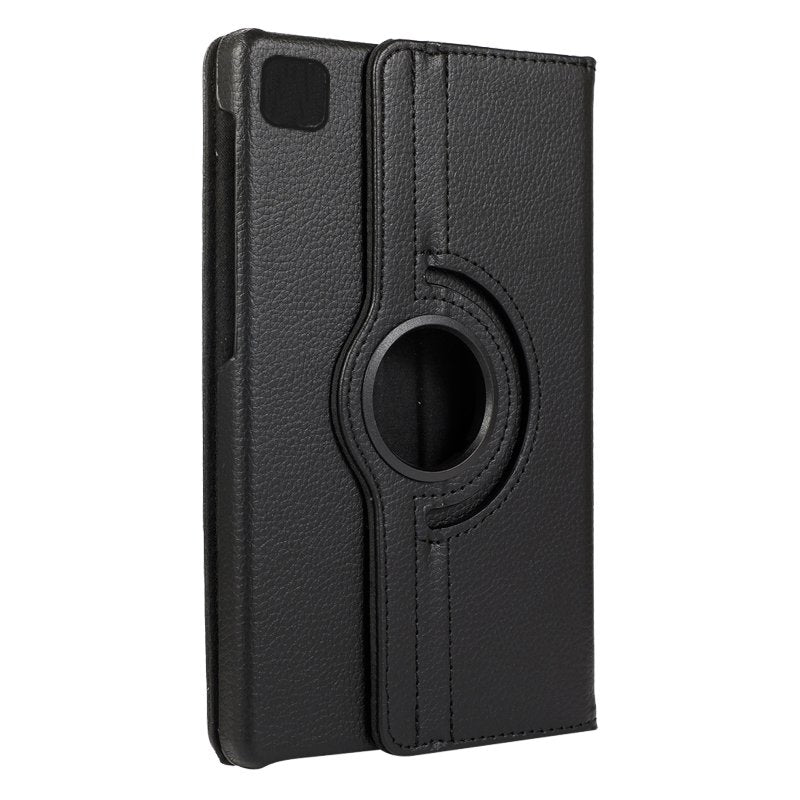 Étui tendance pour Lenovo Tab M11 en similicuir noir lisse (11 pouces)