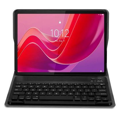 Étui cool pour clavier Bluetooth Lenovo Tab M11 en similicuir noir (11 pouces)