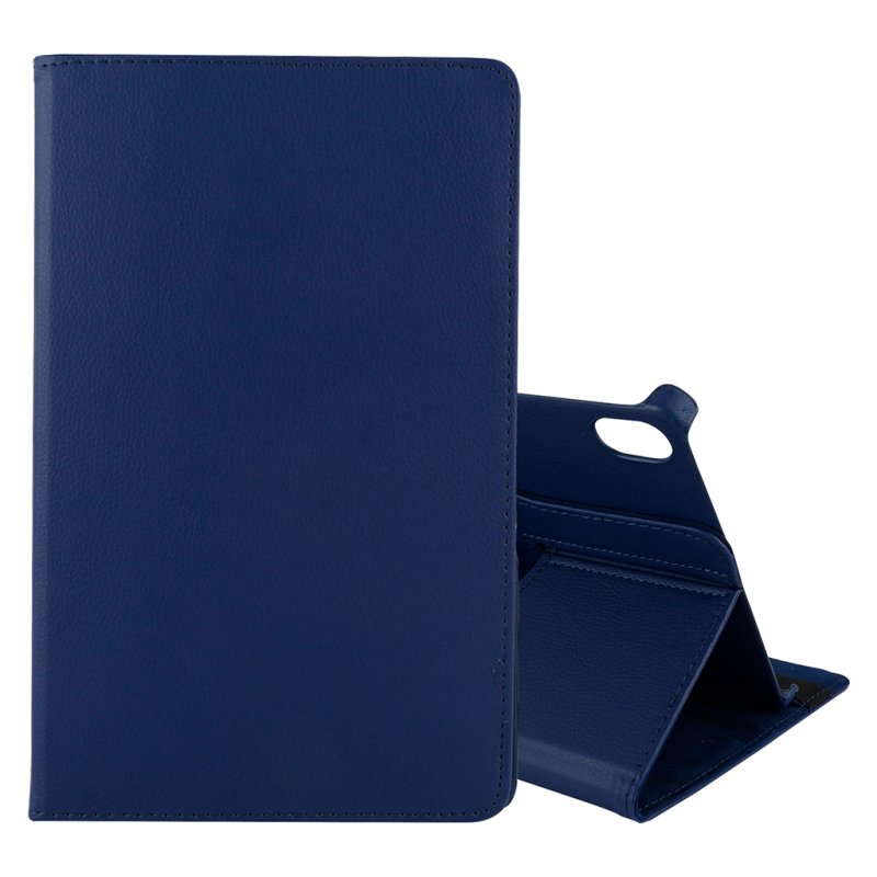 Étui cool pour Lenovo Tab P11 / P11 Plus en similicuir lisse bleu (11 pouces)