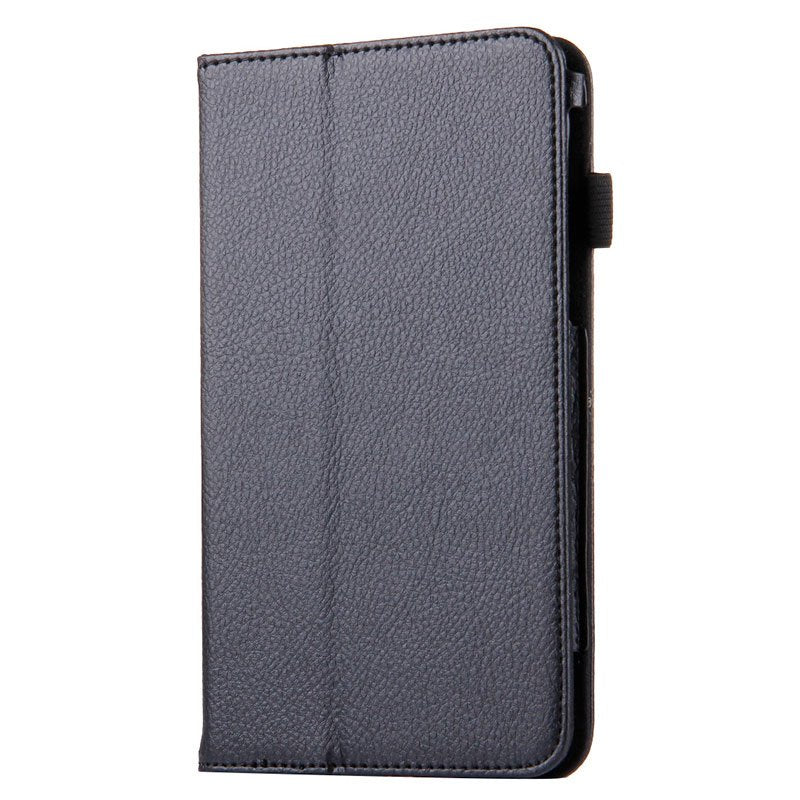 Étui en similicuir noir pour Samsung Galaxy Tab A7 (2016) T280/T285 (7 pouces)