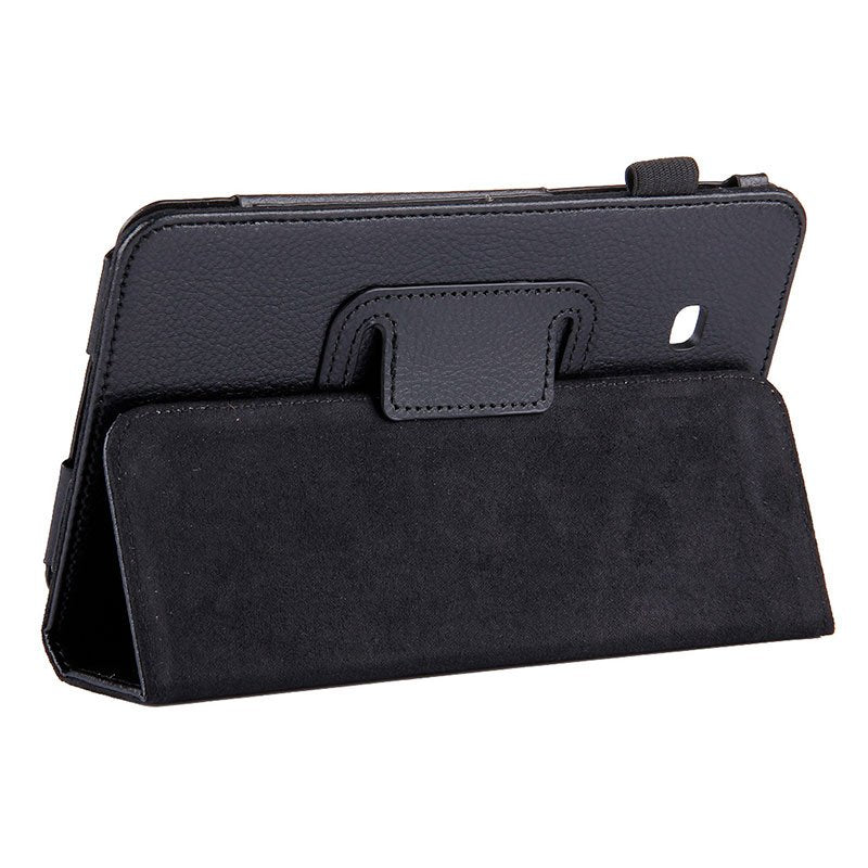 Étui en similicuir noir pour Samsung Galaxy Tab A7 (2016) T280/T285 (7 pouces)