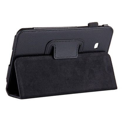 Étui en similicuir noir pour Samsung Galaxy Tab A7 (2016) T280/T285 (7 pouces)