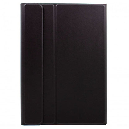 Étui élégant pour Samsung Galaxy Tab A7 T500 / T503 / T505, clavier Bluetooth en similicuir noir lisse, 10,4 pouces