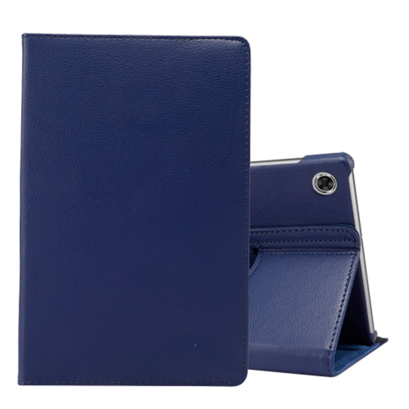Étui cool en similicuir lisse bleu pour Samsung Galaxy Tab A8 X200/X205 10,5 pouces