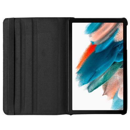 Étui cool en similicuir lisse noir pour Samsung Galaxy Tab A8 X200/X205 10,5 pouces