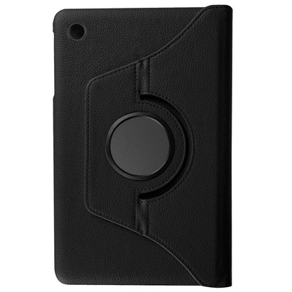 Étui cool en similicuir lisse noir pour Samsung Galaxy Tab A8 X200/X205 10,5 pouces