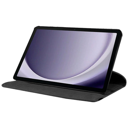 Étui cool en similicuir lisse noir pour Samsung Galaxy Tab A9 Plus X210/X216 11 pouces