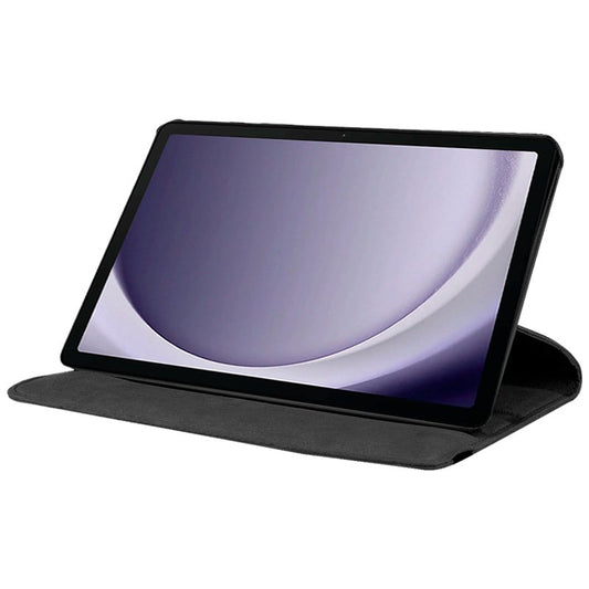 Étui cool en similicuir lisse noir pour Samsung Galaxy Tab A9 Plus X210/X216 11 pouces