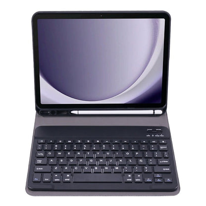 Étui en similicuir noir pour Samsung Galaxy Tab A9 Plus (X210/X216) avec clavier Bluetooth