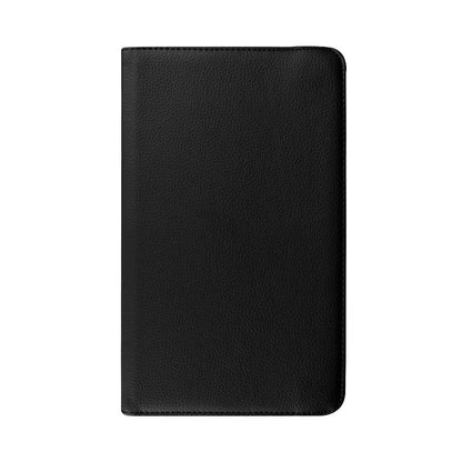 Étui cool en similicuir lisse noir pour Samsung Galaxy Tab A9 X110 8,7 pouces