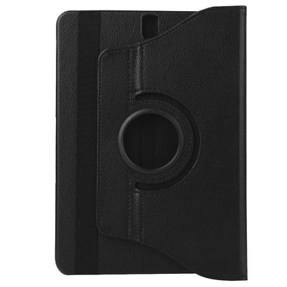 Étui en similicuir noir pour Samsung Galaxy Tab S3 T820/T825 (9,7 pouces)