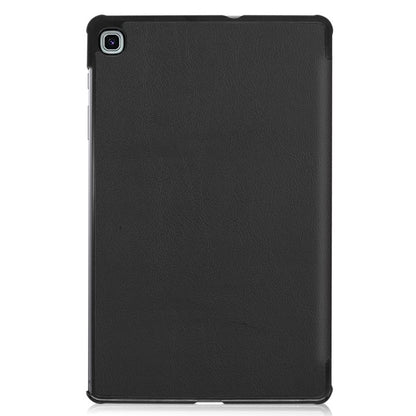 Étui en similicuir noir pour Samsung Galaxy Tab S6 Lite / S6 Lite 2022 / 2024 (P610 / P615 / P619) 10,4 pouces