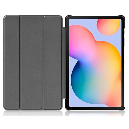 Étui en similicuir noir pour Samsung Galaxy Tab S6 Lite / S6 Lite 2022 / 2024 (P610 / P615 / P619) 10,4 pouces