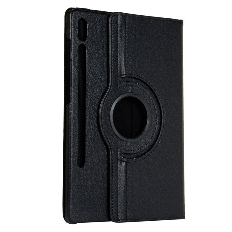 Étui en similicuir noir pour Samsung Galaxy Tab S6 T860/T865 10,5 pouces