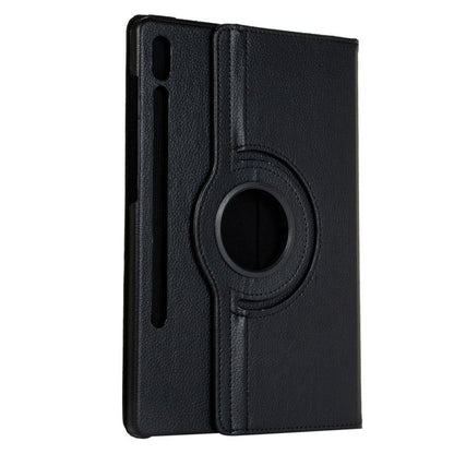 Étui en similicuir noir pour Samsung Galaxy Tab S6 T860/T865 10,5 pouces