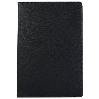 Étui cool en similicuir lisse noir pour Samsung Galaxy Tab S7 FE T736 12,4 pouces