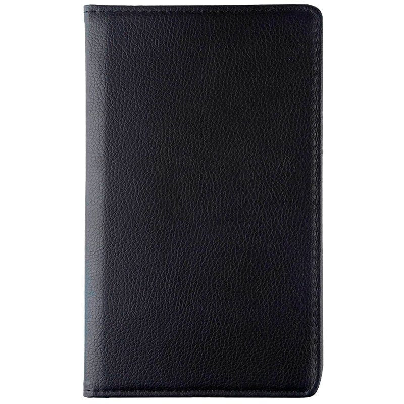 Étui cool en similicuir lisse noir pour Samsung Galaxy Tab S7 Plus / Tab S8 Plus 12,4 pouces