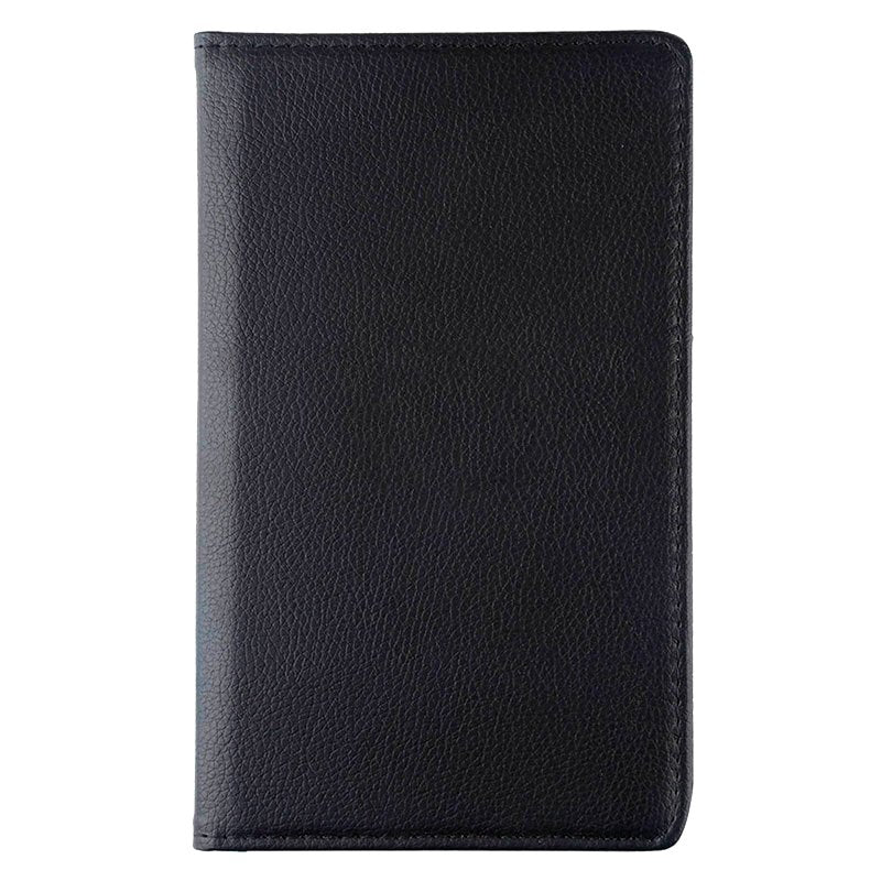 Étui cool en similicuir lisse noir pour Samsung Galaxy Tab S7/Tab S8 11 pouces