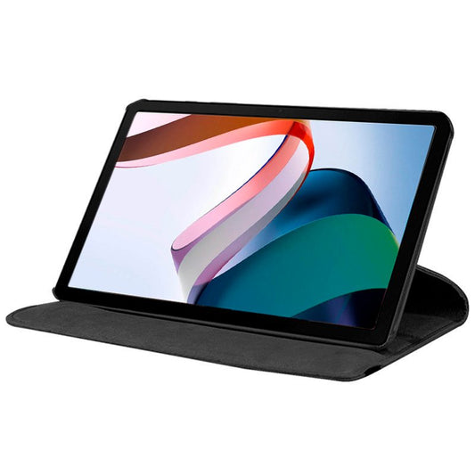 Étui rotatif en similicuir noir pour Xiaomi Redmi Pad