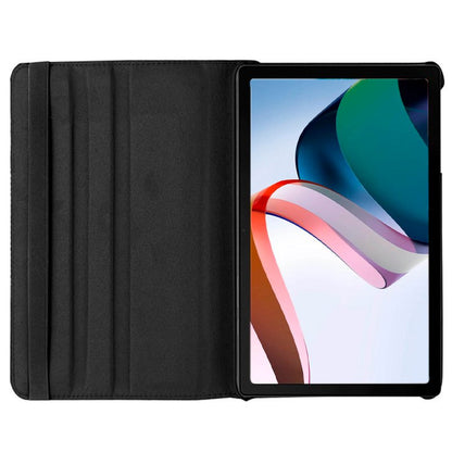 Étui rotatif en similicuir noir pour Xiaomi Redmi Pad