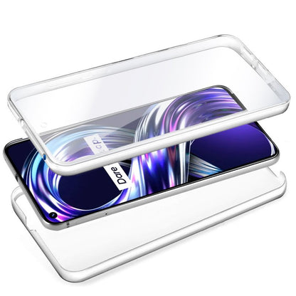 Coque 3D en silicone pour Realme 8i / Narzo 50 (avant et arrière transparents)