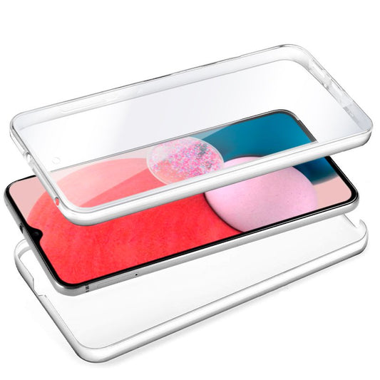 Coque 3D en silicone pour Samsung Galaxy A13 (A135) (transparente)