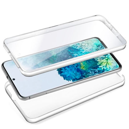 Coque 3D en silicone pour Samsung Galaxy S20 Plus G985 (avant et arrière transparents)