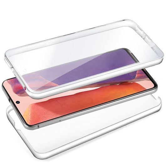 Coque 3D en silicone pour Samsung Galaxy Note 20 N980 (transparente avant et arrière)