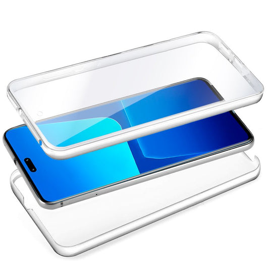 Coque 3D en silicone pour Xiaomi 13 Lite (avant et arrière transparents)