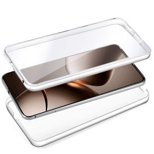 Coque 3D en silicone pour Xiaomi 14T Pro (avant et arrière transparents)
