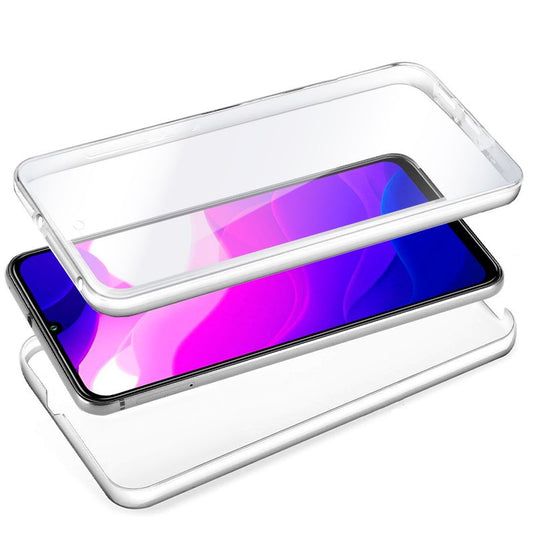 Coque 3D en silicone pour Xiaomi Mi 10 Lite (avant et arrière transparents)