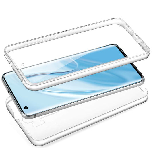 Coque 3D en silicone pour Xiaomi Mi 10 / Mi 10 Pro (avant et arrière transparents)