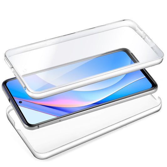Coque 3D en silicone pour Xiaomi Mi 10T Lite (avant et arrière transparents)