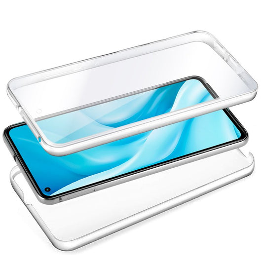 Coque 3D en silicone pour Xiaomi Mi 11 Lite / Mi 11 Lite 5G (transparente avant et arrière)