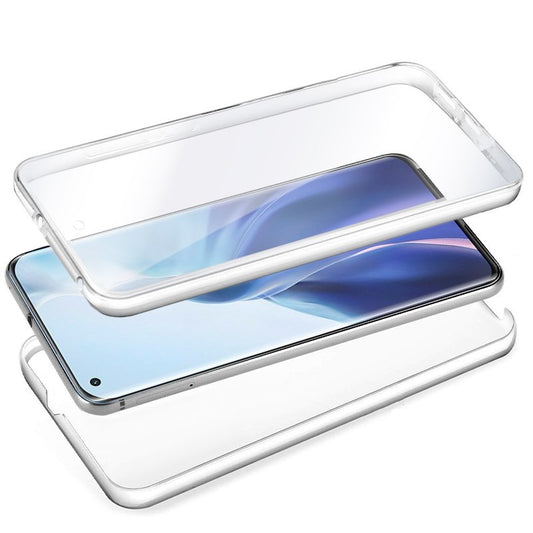 Coque 3D en silicone pour Xiaomi Mi 11 / Mi 11 Pro (transparente avant et arrière)