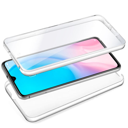 Coque 3D en silicone pour Xiaomi Mi 9 Lite (avant et arrière transparents)