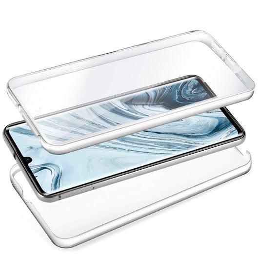 Coque 3D en silicone pour Xiaomi Mi Note 10 / Mi Note 10 Pro (transparente avant et arrière)