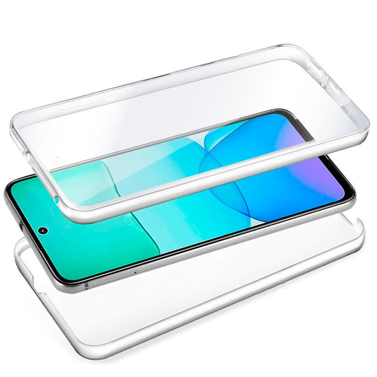 Coque 3D en silicone pour Xiaomi Redmi 13 / Poco M6 (avant et arrière transparents)