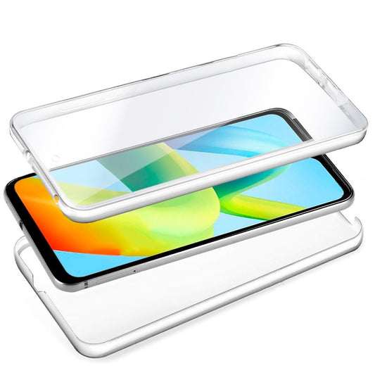 Coque 3D en silicone pour Xiaomi Redmi A1/A2 (transparente avant et arrière)