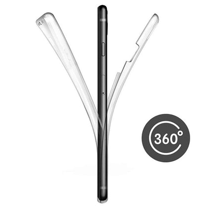 Coque 3D en silicone pour Xiaomi Redmi Note 13 Pro 5G / Poco X6 5G (transparente avant et arrière)