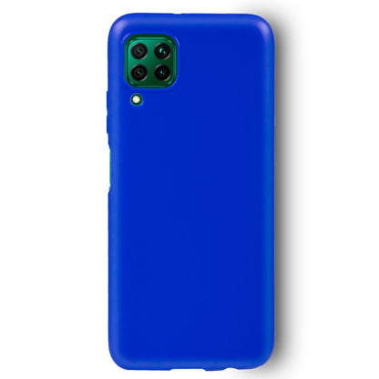 Coque en silicone Cool pour Huawei P40 Lite (Bleu)