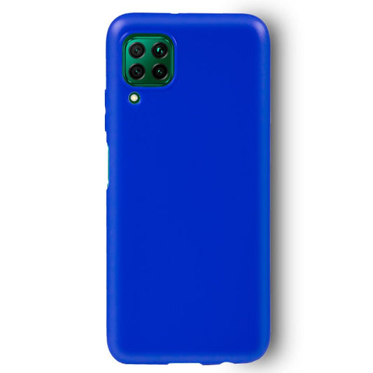Coque en silicone Cool pour Huawei P40 Lite (Bleu)